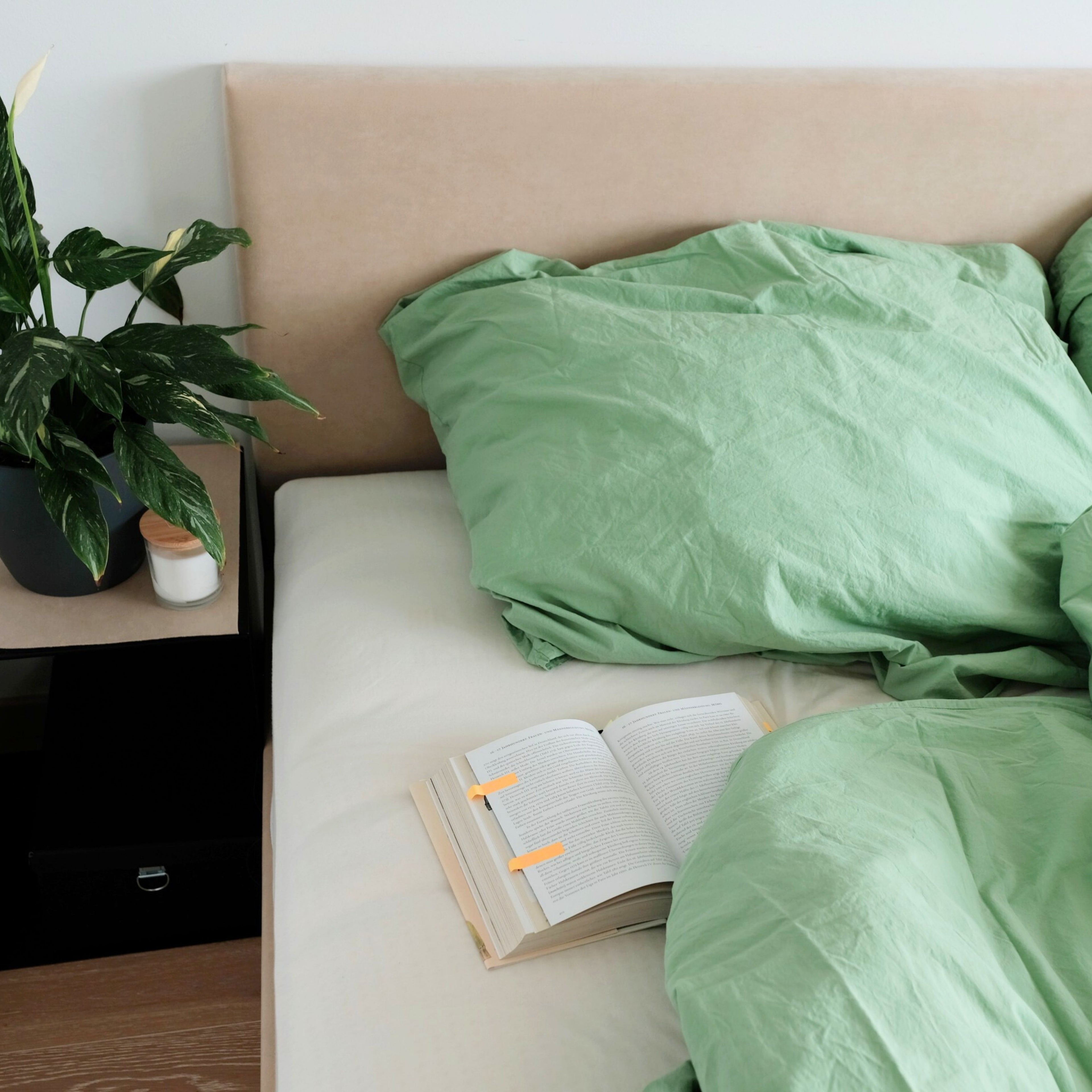 Bettdeckenbezug Grün