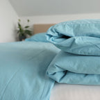 Bettdeckenbezug Blau