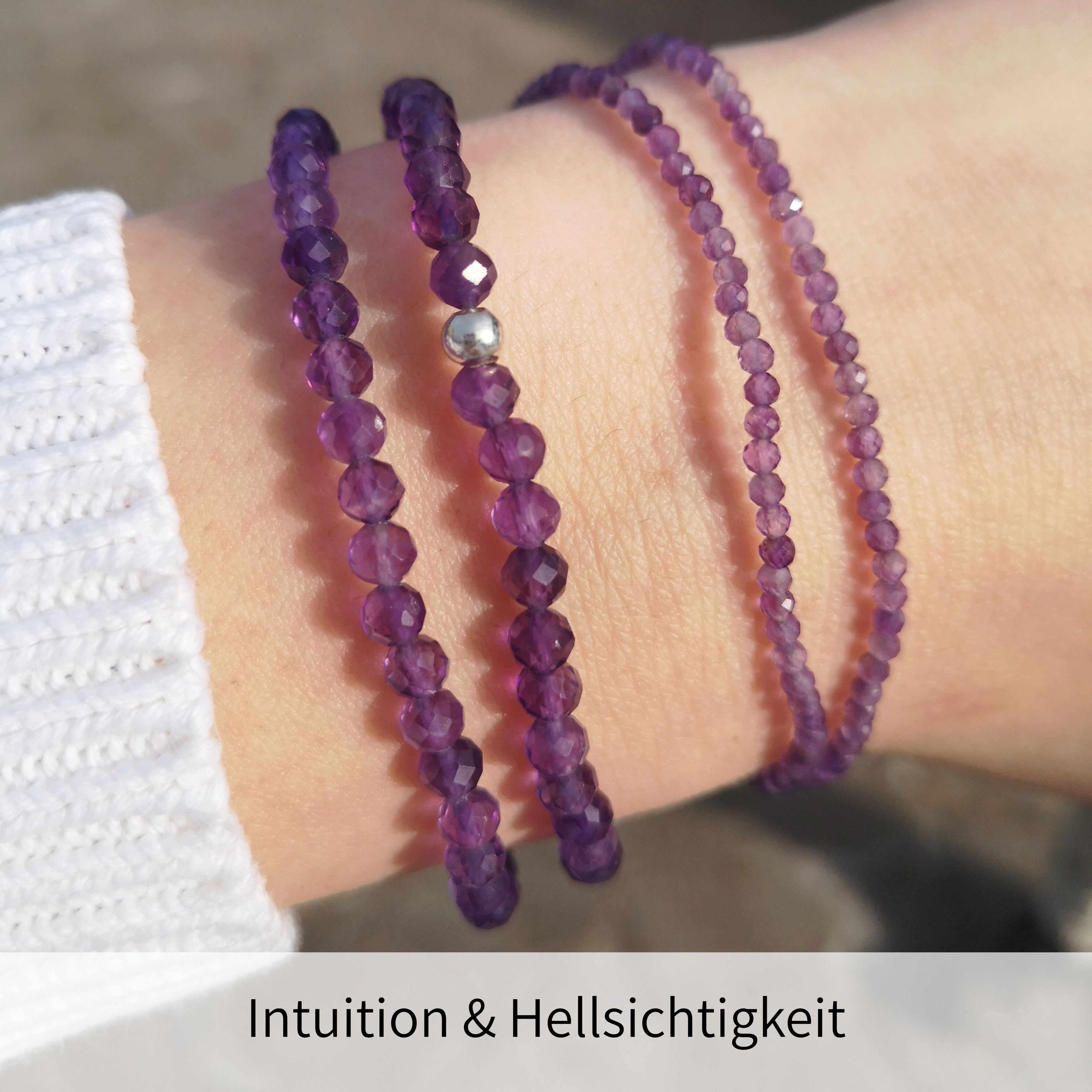 Damen Armband Amethyst