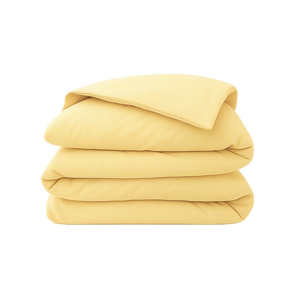 Bettdeckenbezug Gelb