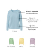 Libra Langarmshirt Blau