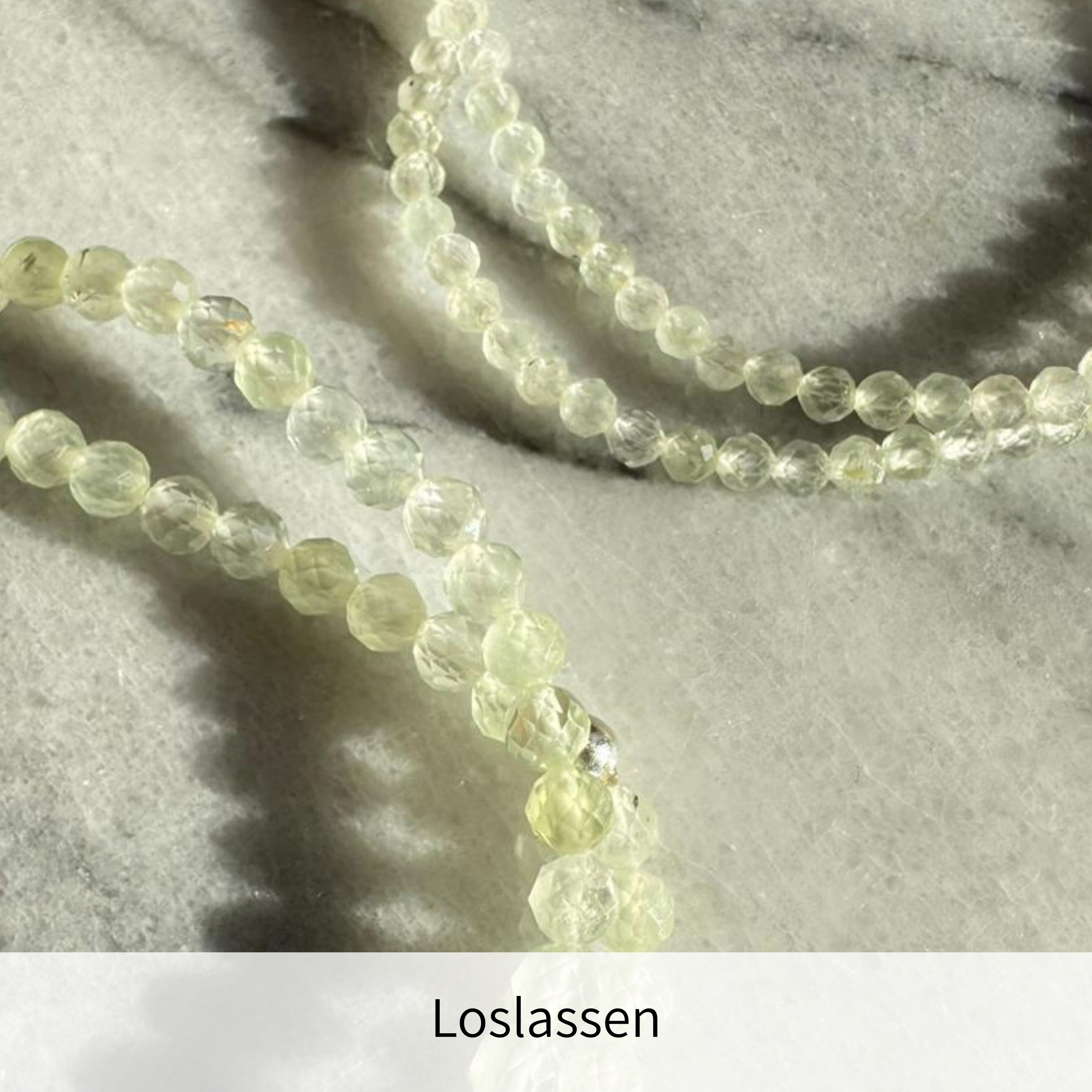 Damen Armband Prehnit