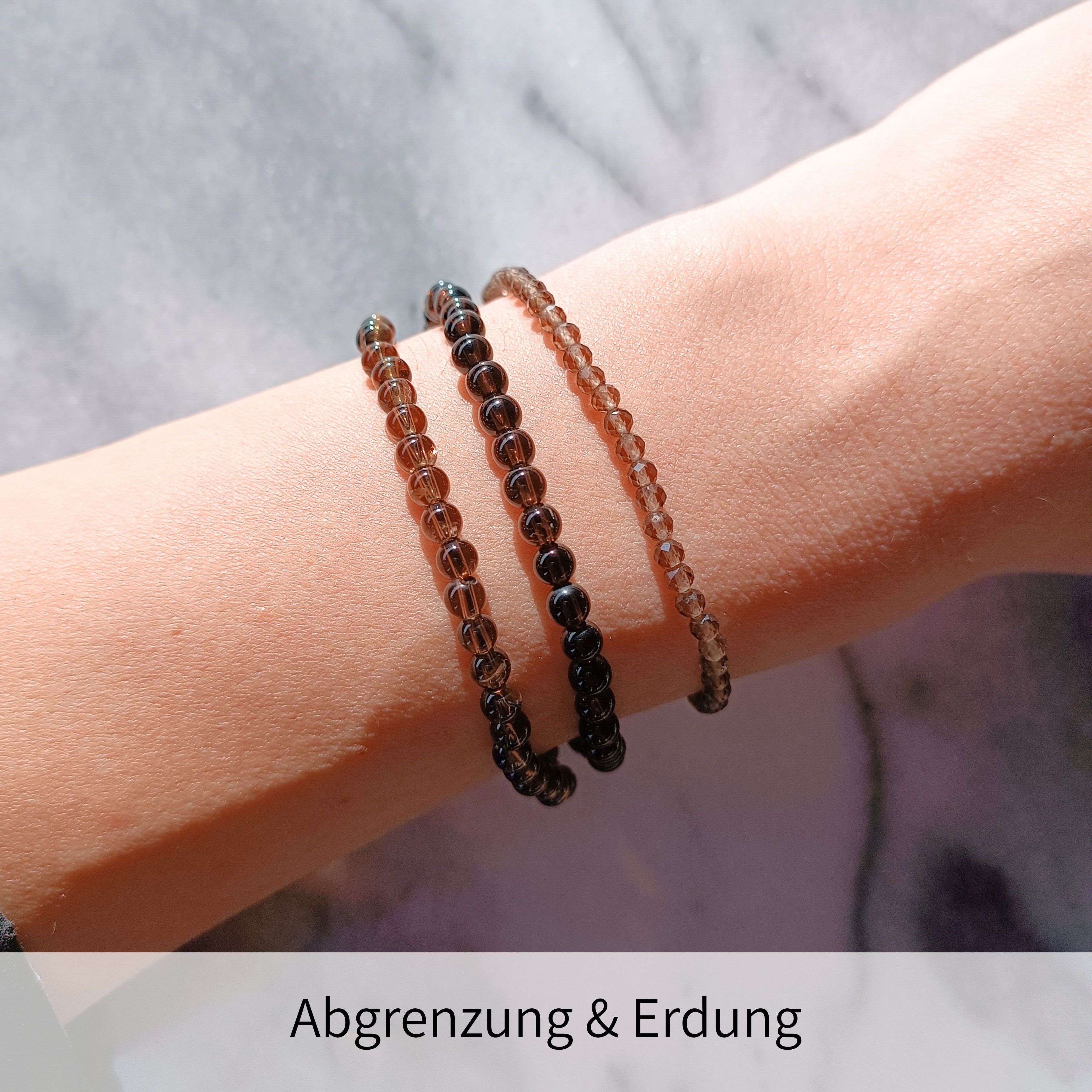 Damen Armband Rauchquarz
