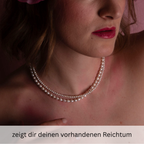 Halskette Perle groß