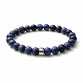 Herren Armband Sodalith