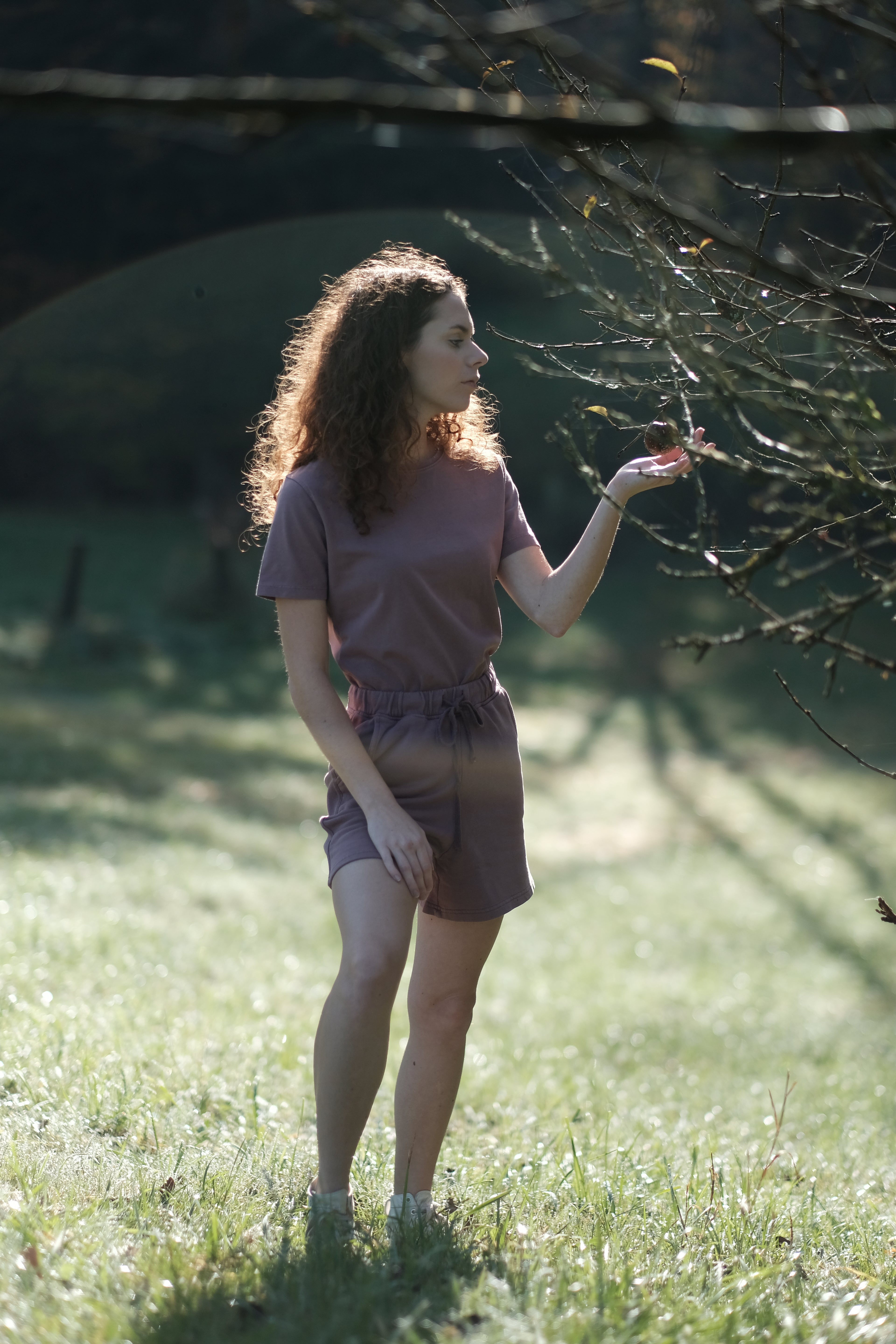 Aries Heavyweight T-Shirt Lila