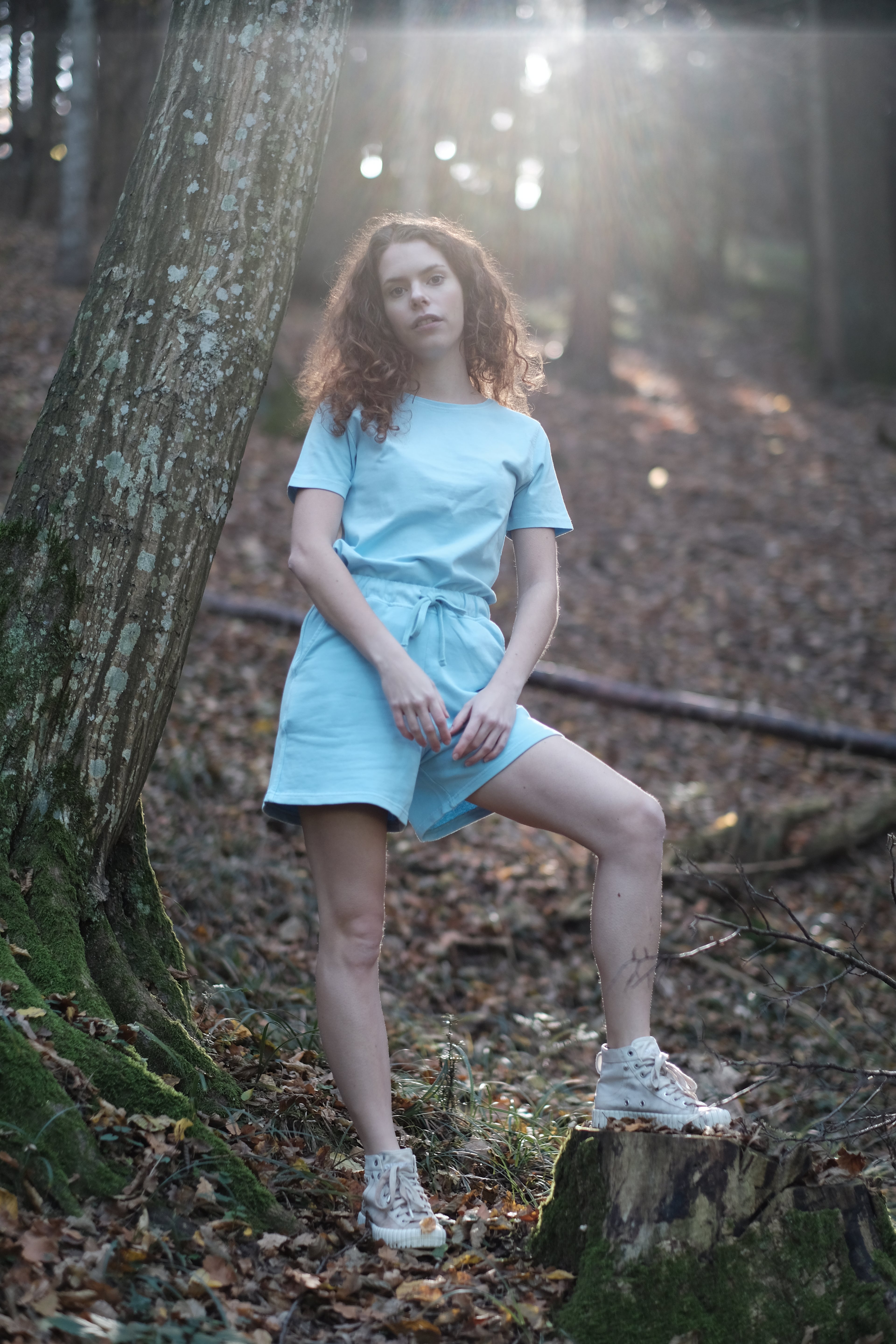 Aries Heavyweight T-Shirt Blau