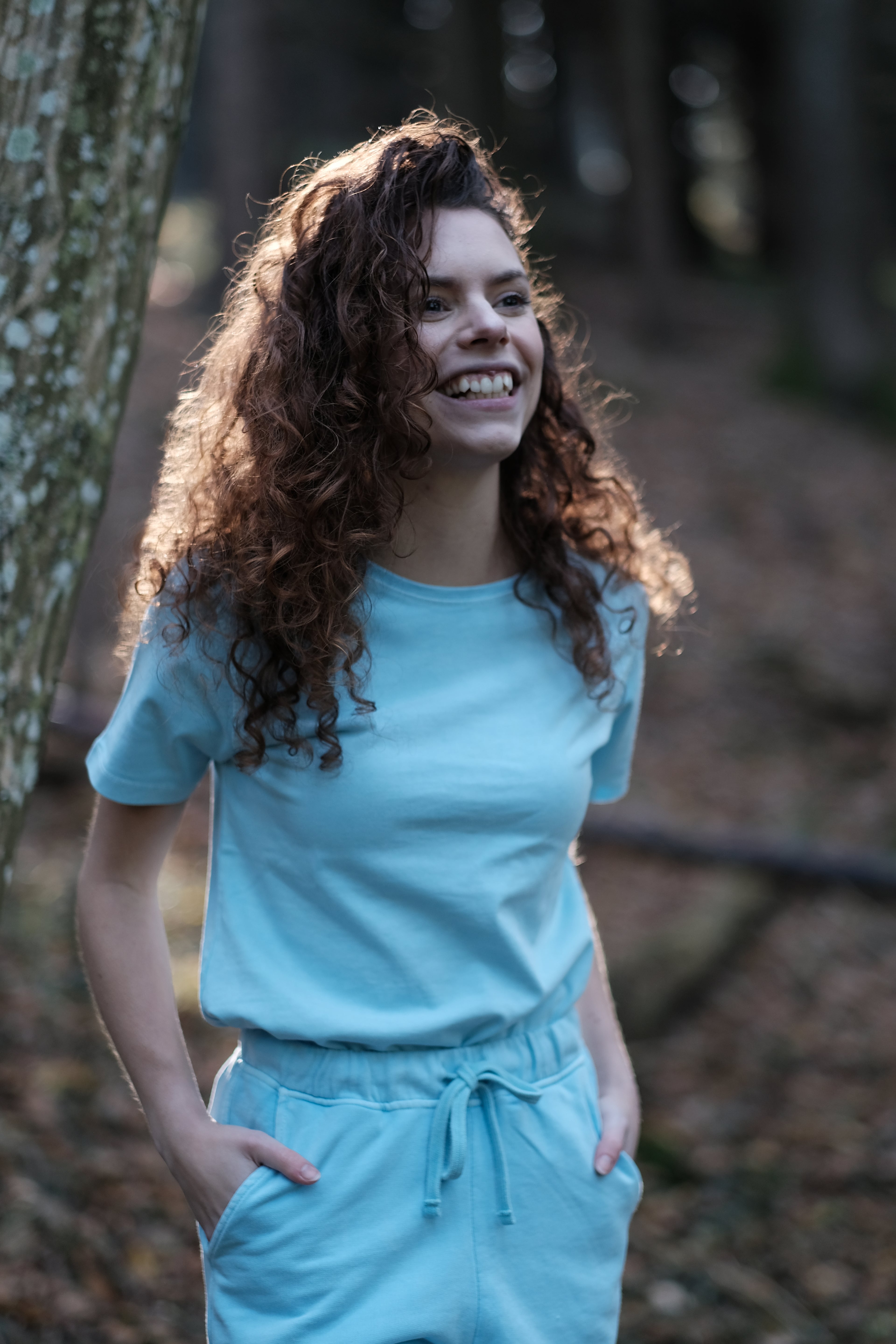 Aries Heavyweight T-Shirt Blau