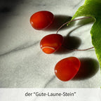 Karneol Anhänger gebohrt