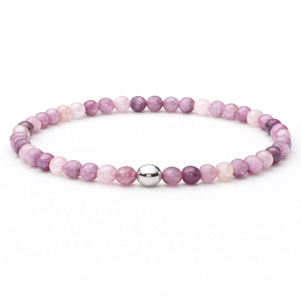 Damen Armband Lepidolith