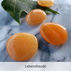 Taschenstein Orangencalcit