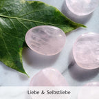 Taschenstein Rosenquarz
