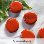 Taschenstein Jaspis rot