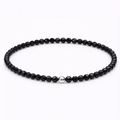 Damen Armband Turmalin schwarz