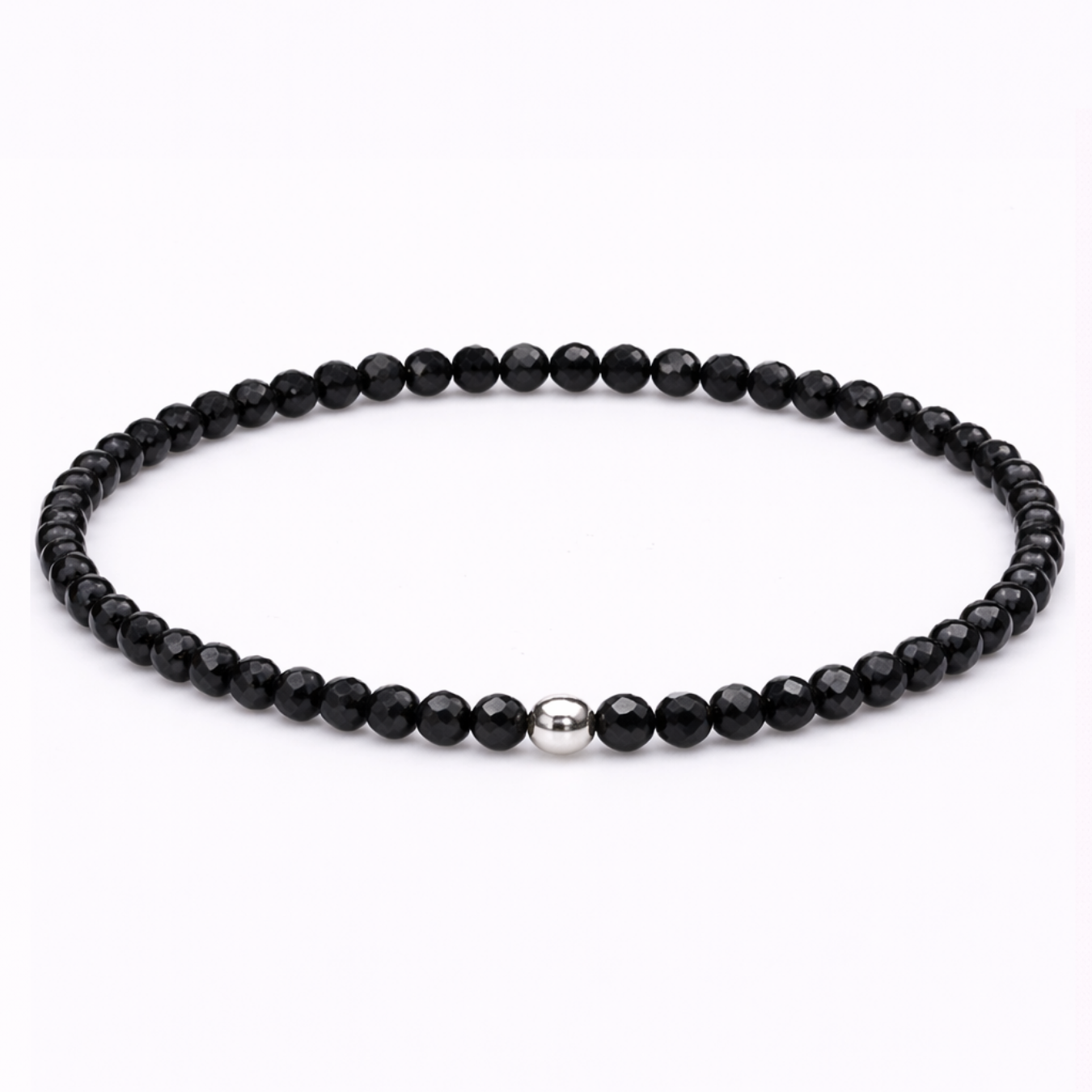 Damen Armband Turmalin schwarz