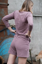 Libra Langarmshirt Lila