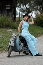 Gemini Tanktop Blau